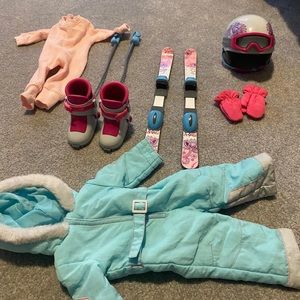 American Girl Doll Ski Outfit